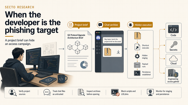 KONNI, Blockchain Lures, and the Developer as a Phishing Target