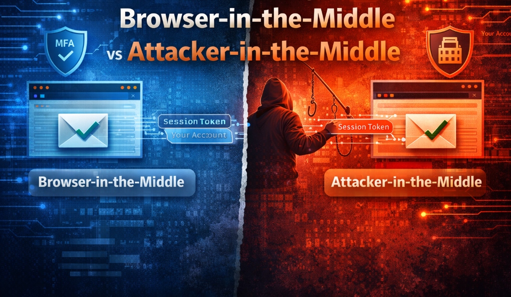 Understanding Browser-in-the-Middle vs Attacker-in-the-Middle