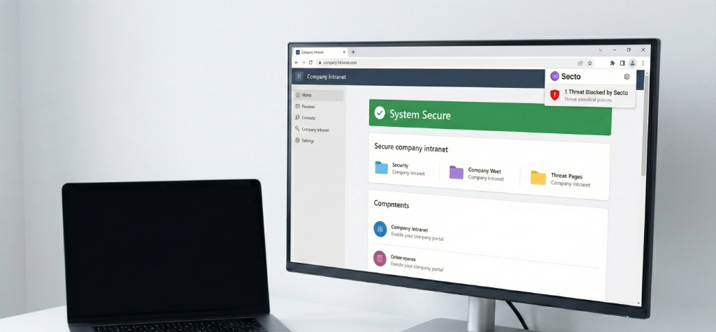 Secto secure workspace dashboard