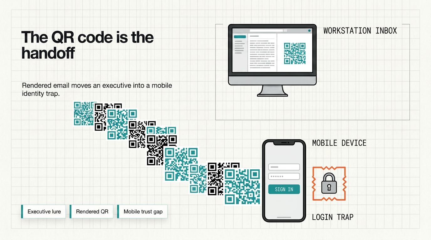 VENOM and the QR Code That Was Not an Image